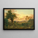 Sunset Painting - Esteban Chartrand — framed artwork on a wall