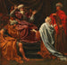 Esther devant le roi Assuérus, Esther 5 12 918 - German School — artwork view
