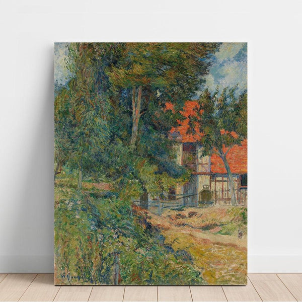 Reproduction of the painting Stable near Dieppe II - Paul Gauguin