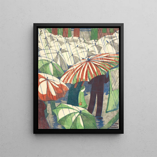 After Rainy Afternoon - Ethel Spowers — framed artwork on a wall