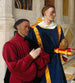 Étienne Chevalier avec Saint Étienne - Jean Fouquet — artwork view