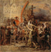 Étienne Marcel and the Great Ordinance of 1357 - Diogène Maillart — displayed in an interior