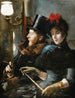 the Café-Concert Painting - Étienne-François-Eugène Lecoindre — artwork view