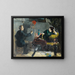 Pose for the artist - Etienne-François-Eugène Lecoindre — framed artwork on a wall