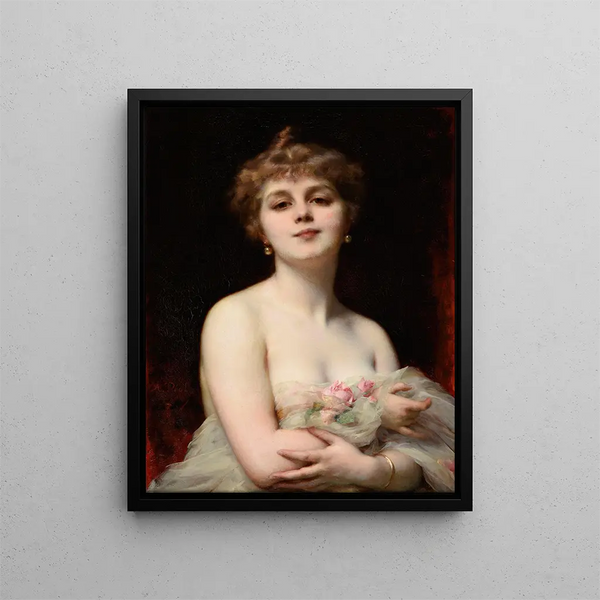 Spring Painting - Étienne Adolphe Piot — framed artwork on a wall