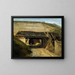 Between a quarry and Montmartre - Étienne Bouhot — framed artwork on a wall