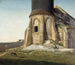 L'église de Montmartre with the Chappe telegraph tower - Étienne Bouhot — artwork view