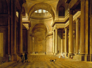 Interior view of the Pantheon - Étienne Bouhot — artwork view