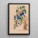 Flore d'Amérique drawn from nature on site Pl124 - Étienne Denisse — framed artwork on a wall