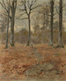 Cross in a woodland - Étienne Moreau-Nélaton — artwork view