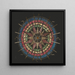 Étoile du Nord - Anonyme — framed artwork on a wall