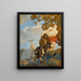 L'amphore - Ettore Tito — framed artwork on a wall