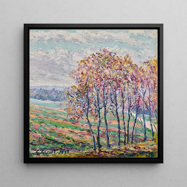 Étude Bobigny Rosny - Gustave Cariot — framed artwork on a wall
