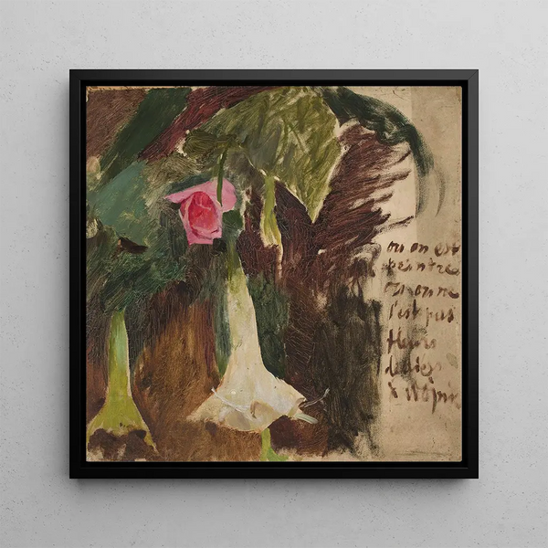 Flower Study - Jan Cigliski — framed artwork on a wall