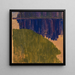 Study of Landscape at Hirschbergen, Bohemia - Egon Schiele — wall display of the artwork