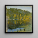 Study of a forest pond landscape - Eero Järnefelt — framed artwork on a wall