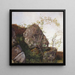 Study of Dogs' Roses and Ferns - Adolph Tidemand — framed artwork on a wall