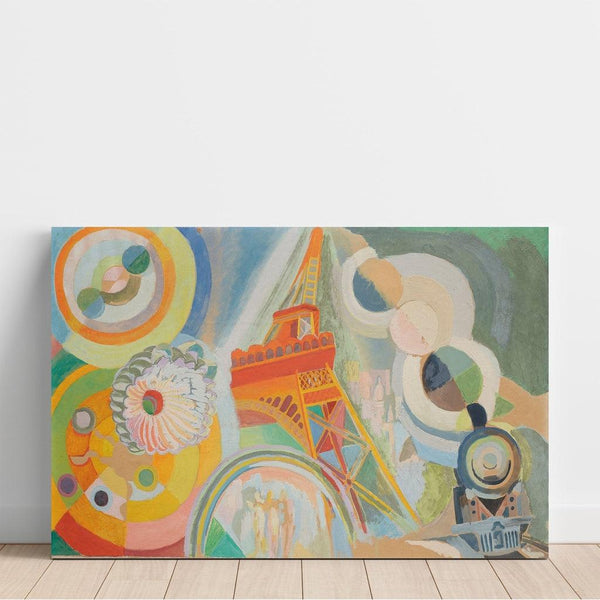 Reproduction of the painting Study for "Air, iron and water" - Robert Delaunay