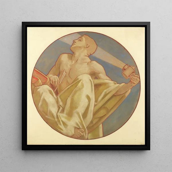 Study for the Museum of Fine Arts, Boston - John Singer Sargent — wall display of the artwork