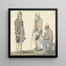 Études de figures canadiennes - George Heriot — framed artwork on a wall