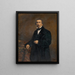The painter Jacob Jacobs - Eugeen Joors — framed artwork on a wall