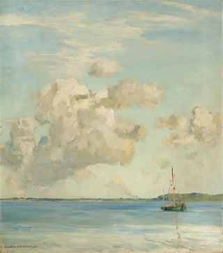 Evening Clouds - Eugen Bracht — artwork view