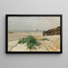 On the Beach - Eugen Dücker — framed artwork on a wall