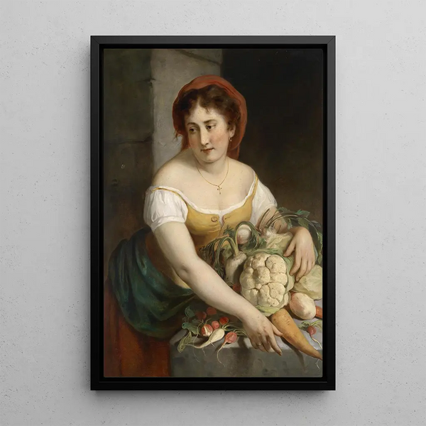 The merchant - Eugen Felix — framed artwork on a wall