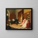 The bride out of spite by Eugen Hummel — framed artwork on a wall