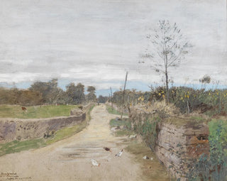 A country road - Eugen Jettel — artwork view