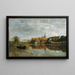 View of Giessen, North Brabant - Eugen Jettel — framed artwork on a wall
