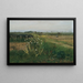 Field of blooming onions - Eugen Jettel — framed artwork on a wall