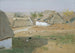 Village scene with straw huts at Staatz - Eugen Jettel — artwork view