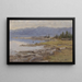 Landscape Lake Mountainous - Eugen Jettel — framed artwork on a wall