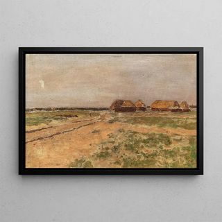 Landscape - Eugen Jettel — framed artwork on a wall