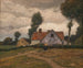 a Farm in a Stormy Landscape - Eugen Kampf — artwork view