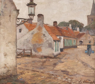 View of a Village - Eugen Kampf — artwork view