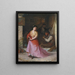A Dance - Eugen von Blaas — framed artwork on a wall