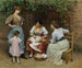 Plumer l'oie - Eugen von Blaas — artwork view