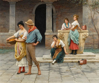 Pas d'amour sans jalousie - Eugen von Blaas — artwork view