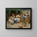 Plea - Eugen von Blaas — framed artwork on a wall