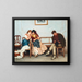 Secrets - Eugen von Blaas — framed artwork on a wall