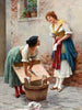 Sharing the News - Eugen von Blaas — artwork view