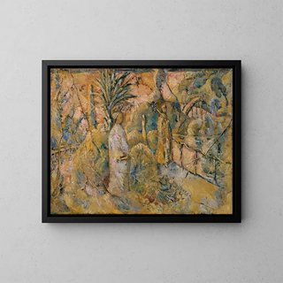 The King Sees the Young Girl - Eugen von Kahler — framed artwork on a wall