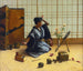 a Japanese bedroom - Eugène Armand Lachaise — artwork view