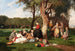 Le Déjeuner sur l'herbe - Eugène Le Poittevin — artwork view