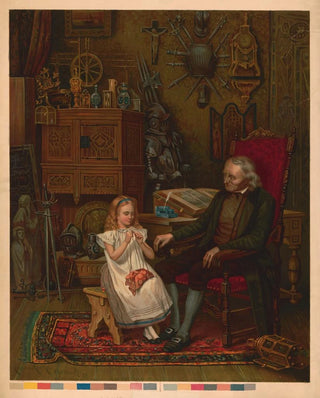 La petite Nell et son grand-père - Eugène Meeks — artwork view