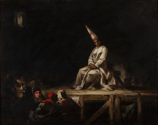 Auto-da-fé - Eugenio Lucas Velázquez — artwork view
