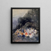 Group of Figures - Eugenio Lucas Velázquez — framed artwork on a wall