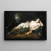 Maja endormie nu dormant - Eugenio Lucas Velázquez — framed artwork on a wall